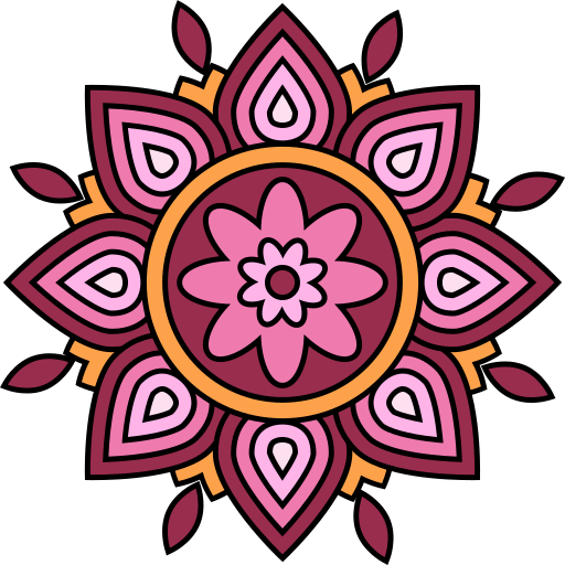 mandala Icône gratuit mandala Icône gratuit