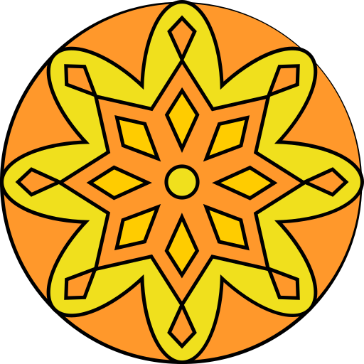 Мандала бесплатно иконка Мандала бесплатно иконка