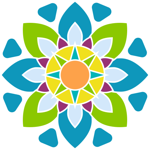 mándala icono gratis