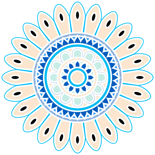 mándala icono gratis