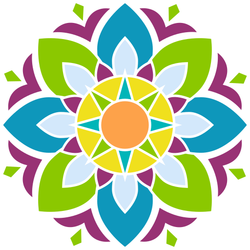 mándala icono gratis