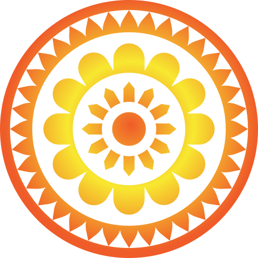 mandala Icône gratuit mandala Icône gratuit