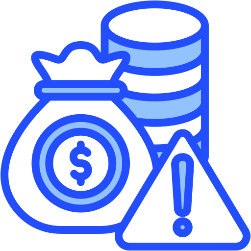 Финансовый риск бесплатно иконка