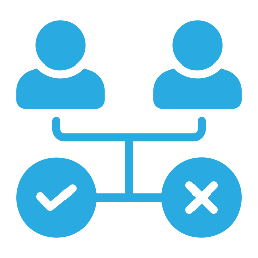 elección icono gratis