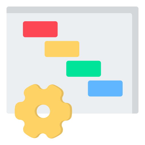 Gantt chart - Free industry icons