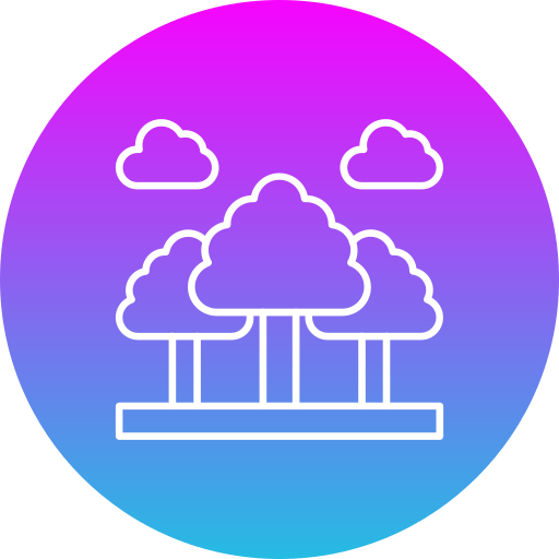 bosque icono gratis