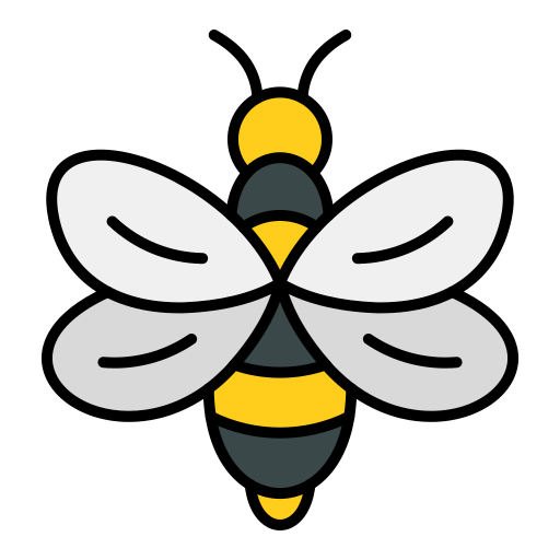 abeja icono gratis