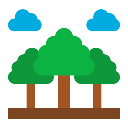 bosque icono gratis