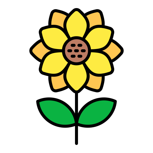 girasol icono gratis