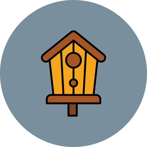 Bird house free icon Bird house free icon