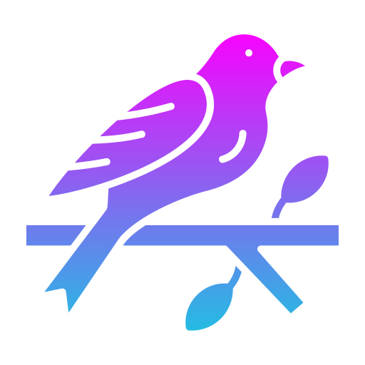 pájaro icono gratis