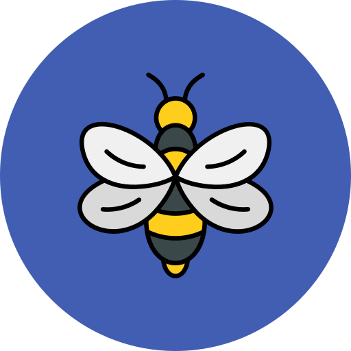 abeja icono gratis