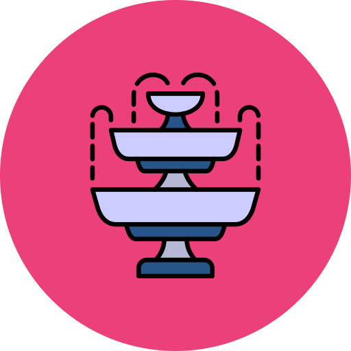 분수 무료 아이콘