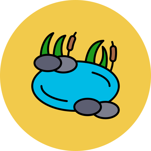 연못 무료 아이콘