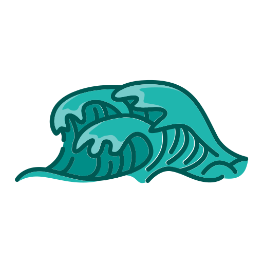 Wave free icon