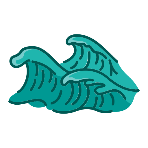 Wave free icon