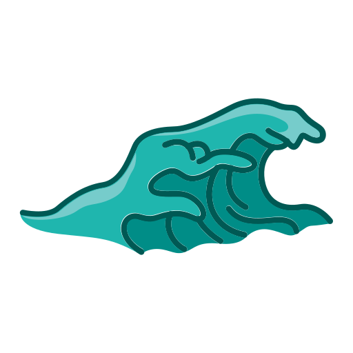 Wave free icon