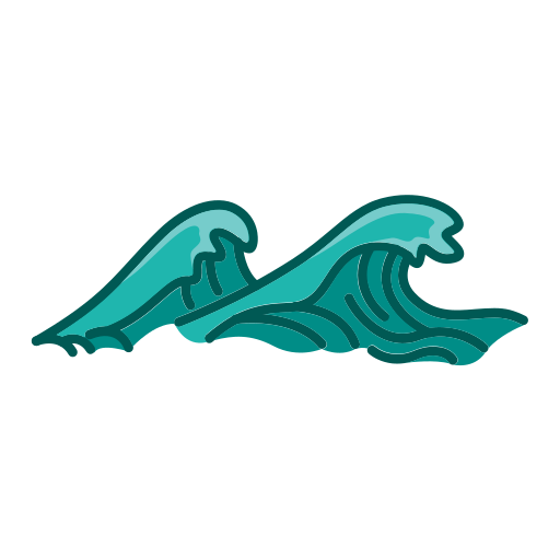 Wave free icon