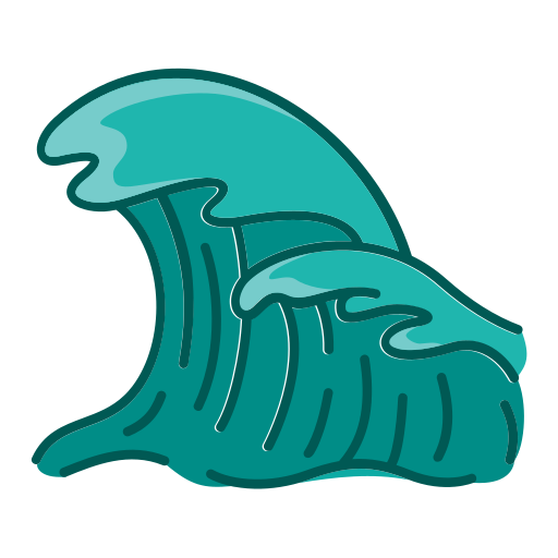 Wave free icon