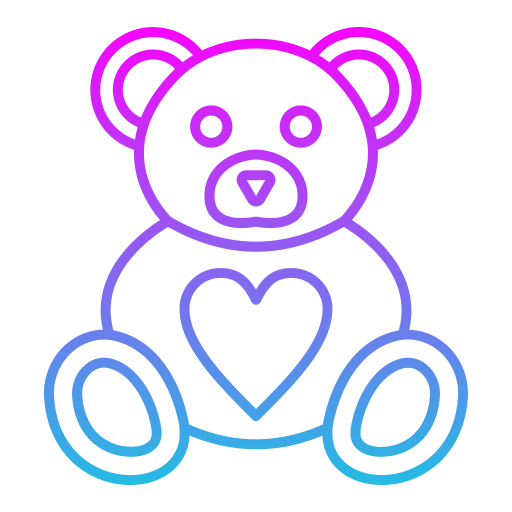 oso de peluche icono gratis