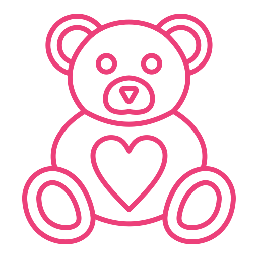 oso de peluche icono gratis