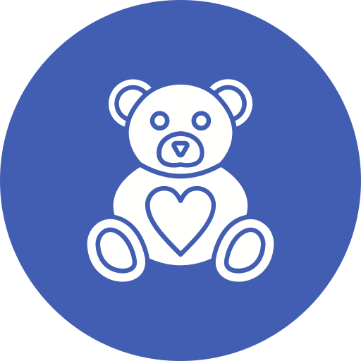 oso de peluche icono gratis