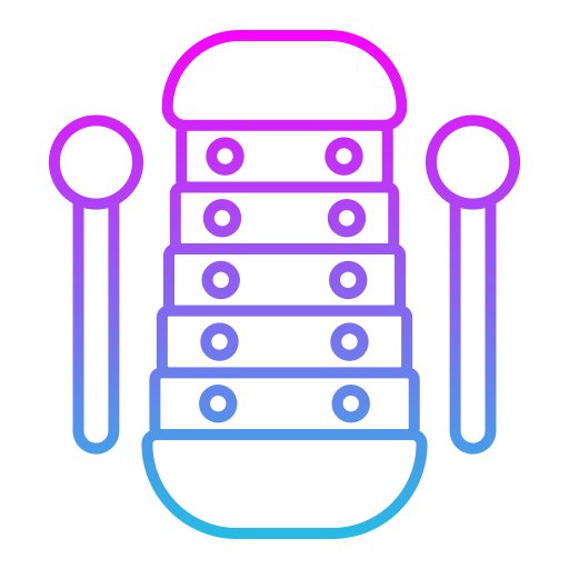 xilófono icono gratis