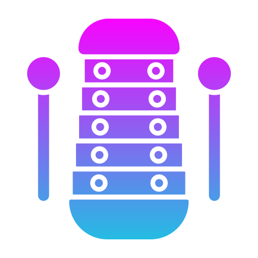 xilófono icono gratis