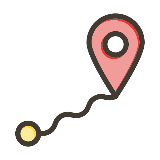 Маршрут бесплатно иконка