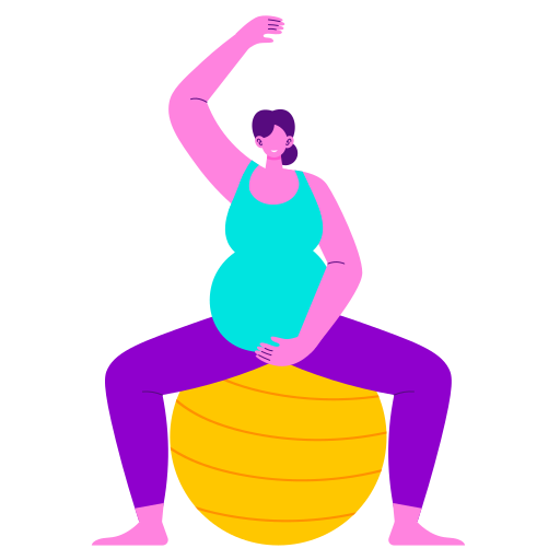 Pregnant free sticker
