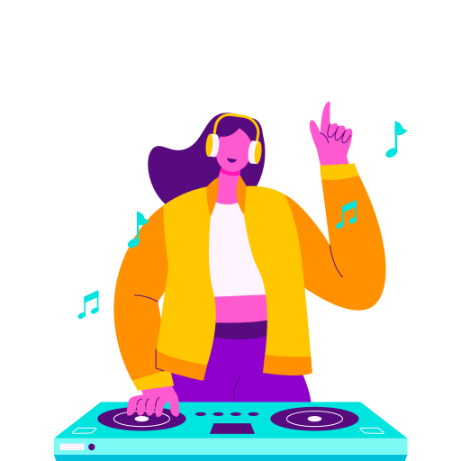 DJ Stickers - Free professions and jobs Stickers