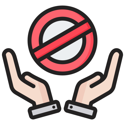 Not allowed - Free signaling icons