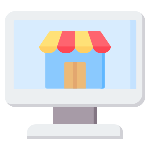 tienda online icono gratis