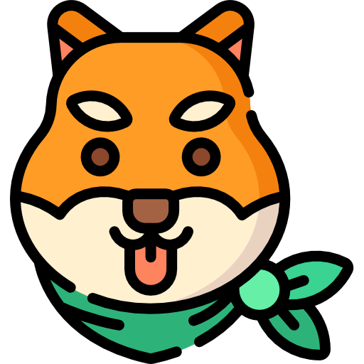 shiba inu icono gratis