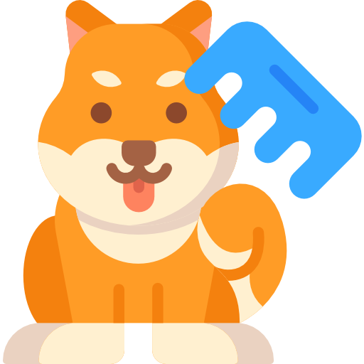 cepillo para mascotas icono gratis