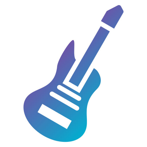 guitarra electrica icono gratis