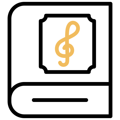livro de música grátis ícone livro de música grátis ícone
