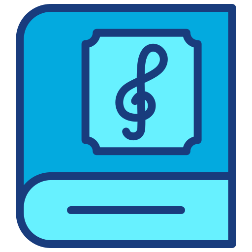 livro de música grátis ícone livro de música grátis ícone