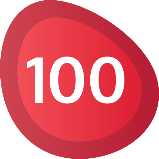 100 Icône gratuit