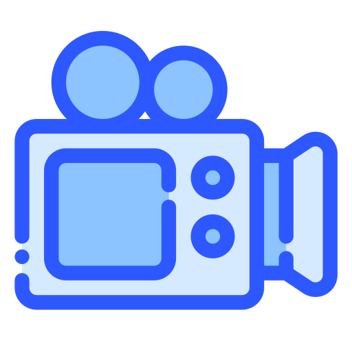 camara de video icono gratis