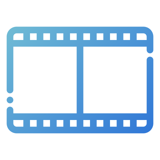 tira de película icono gratis