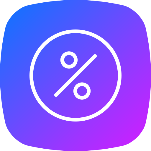 prozentsatz kostenlos Icon prozentsatz kostenlos Icon