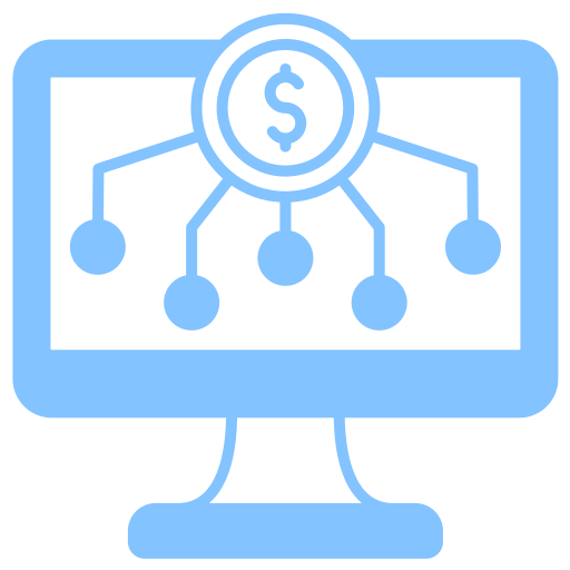 Économie numérique Icône gratuit Économie numérique Icône gratuit