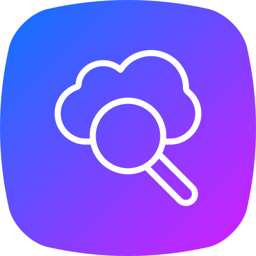 computación en la nube icono gratis
