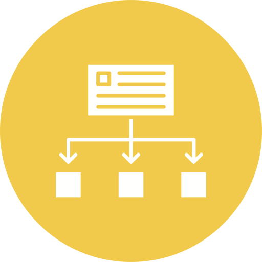 flujo de trabajo icono gratis