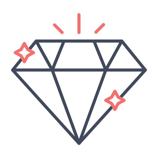 Diamond free icon