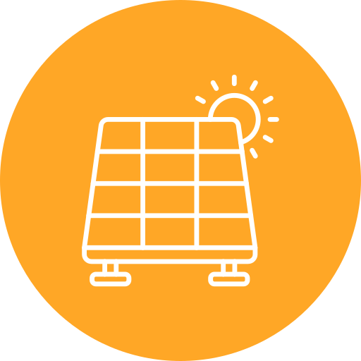 panel solar icono gratis