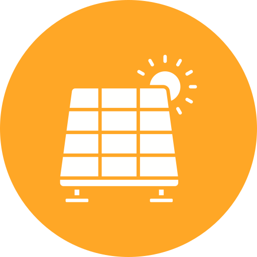 panel solar icono gratis