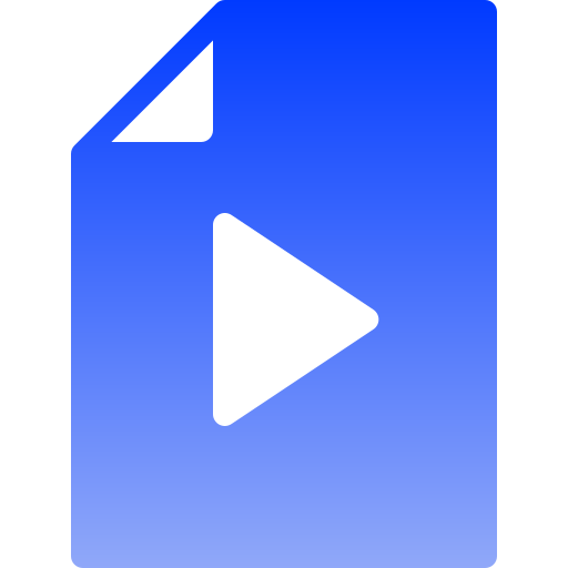 archivo de vídeo icono gratis