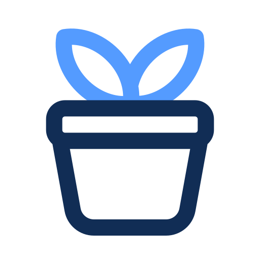 planta en maceta icono gratis